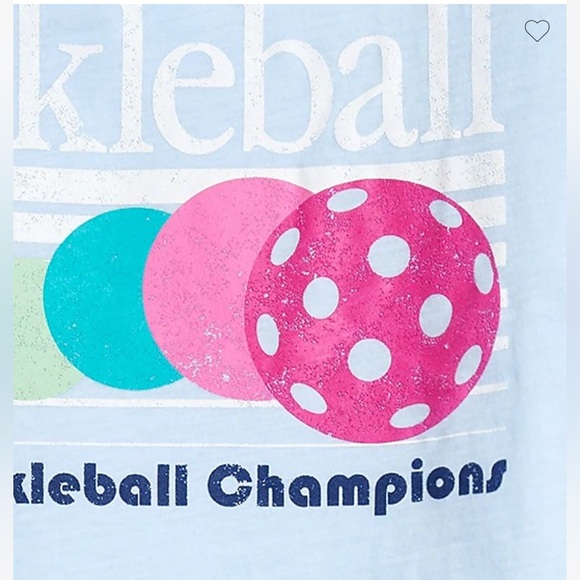 J Crew pickle ball graphic tee summer vibes athletic casual shirt 1980s small - Picture 4 of 14